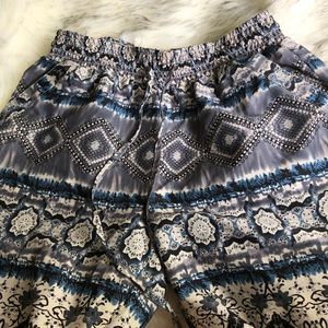Mudd Print Harem Joggers